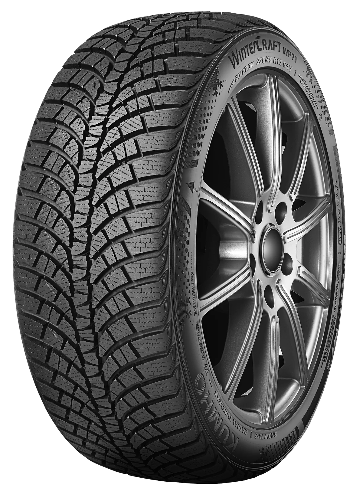 Kumho WinterCraft WP71 245/45R17 99V